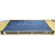Управляемый коммутатор D-link DES-1210-52 48 port 10/100Mbit + 4 port 1Gbit + 2 port SFP металлический корпус (Быково)